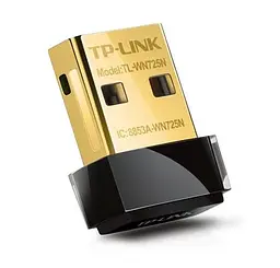 WiFi-адаптер TP-Link TL-WN725N USB 2.0 Wi-Fi 4 (N) (TL-WN725N) - мініатюра 1