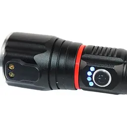 Ліхтарик DK SY-2008 Black [155756] - мініатюра 2