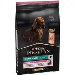 Сухий корм для собак Purina Pro Plan Small & Mini Sensitive Skin з лососем 7 кг 12392233 - мініатюра 2
