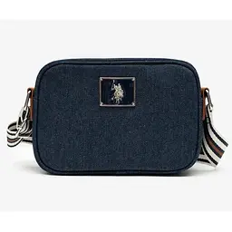 Джинсова крос-боді сумка U.S. POLO ASSN. синя U.S. Polo Assn