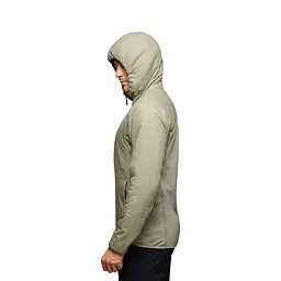 Куртка чоловіча Black Diamond M First Light Hybrid Hoody M Сірий - мініатюра 2
