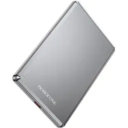 Зовнішній акумулятор Borofone BJ50 5000mAh 20W магнітний з функцією бездротової зарядки сірий 6941991110313 - мініатюра 3