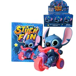 Інтерактивна іграшка Стіч фігурка сюрприз Stitch з рухомими елементами в коробці Синій - мініатюра 5