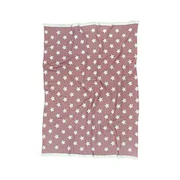 Плед Lotus Home - Star throw бургунді 130x170 - мініатюра 3