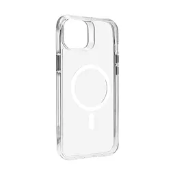 Чехол Apple iPhone 15 Plus, Clear MagCase, прозрачный, противоударный, магнитный, панель-накладка с поддержкой MagSafe, поддержка беспроводной зарядки MagSafe, защита всего корпуса, TPU+PC, ArmorStandart (ARM71053)
