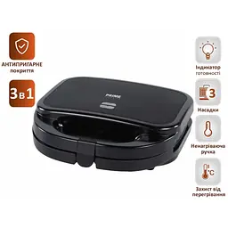 Сендвічниця PRIME Technics PMM 375 B - мініатюра 6