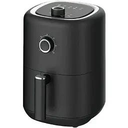 Фритюрниця для дому Crownberg CB-5541 на 1.5 л безмасляна з таймером 1200 Вт