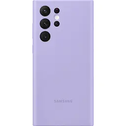 Силіконовий чохол Samsung Silicone Cover для Samsung Galaxy S22 Ultra (S908) Lavender EF-PS908TVEGRU