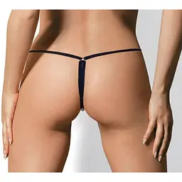 Еротичні жіночі трусики Art of Sex - KаRin Black розмір L-2XL - мініатюра 2