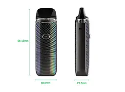 Под-система електронна сигарета Vaporesso LUXE PM40 Pod Kit 1800 mAh 4 ml Black (16631) - мініатюра 2