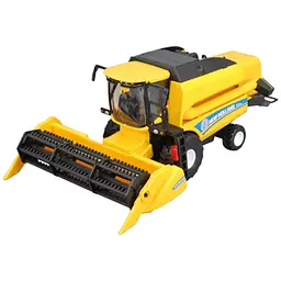 Автомодель Bburago 18-31721 New Holland TC5.90 зернозбиральний комбайн з зерновою жниваркою - мініатюра 4