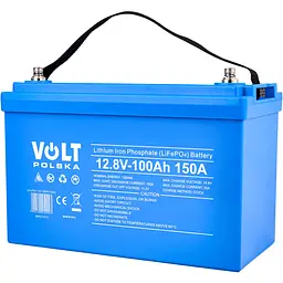 Акумуляторна батарея Volt Polska LiFePO4 12.8V 100Ah 150А + BMS + Bluetooth - мініатюра 2