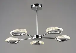 Люстра підвісна світлодіодна Sirius B YH1304/5 CH 30W хромова