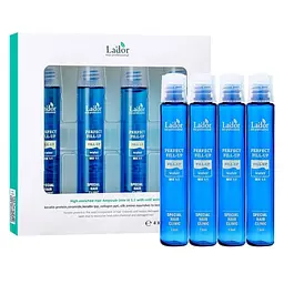 Филлер для восстановления волос La'dor Perfect Hair Fill-Up, 52 мл (4 шт. по 13 мл) (8809500816683)