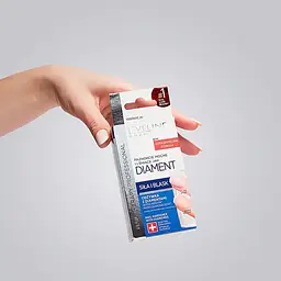 Зміцнювальний засіб для нігтів Eveline Cosmetics Nail Therapy Professional з діамантами 12 мл - мініатюра 3