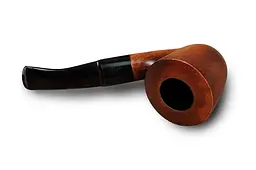 Люлька для куріння Kaf Beckfoot pear acrylic (KF203) - мініатюра 3