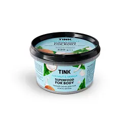 Скраб для тіла пінний Кокос-Ваніль Tink 330 г