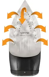 Праска з подачею пари Gorenje SIH 3200 BKS (744375) (7112074) - мініатюра 5