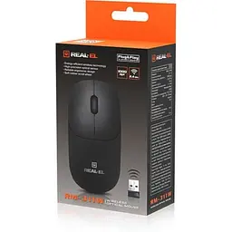 Комп'ютерна мишка Real-El RM-311W Wireless Black (EL123200041) - мініатюра 9