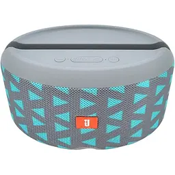 Колонка F22 Bluetooth 4.1 до 10m, 2х4W, 4Ω, 1200mAh, ≥90dB, TF card/USB, DC 5V, Blue - grey
