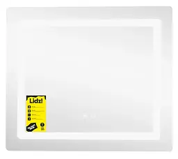 Дзеркало Lidz Kubis (KU2) 600х700 мм, прямокутне, з LED-підсвічуванням Touch LDKU60070049286 - мініатюра 3