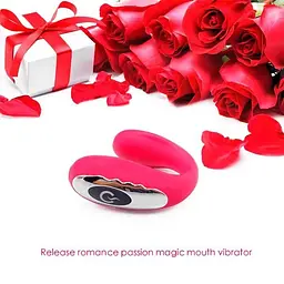 Оральний вібратор Pretty Love рожевий силікон для жінок 5,3 см - мініатюра 3