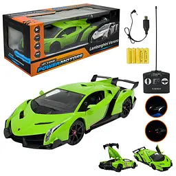 Радіокерована модель суперкара Let's race! 1:14 зелений (PM1406 GREEN)