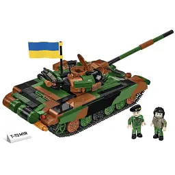 Конструктор Cobi Танк Т-72 M1R (UA/PL), 724 деталі (COBI-2624) - мініатюра 3