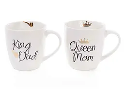 Чашка 550мл King Dad, Queen Mom ТМBONADI