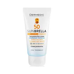 Засіб від засмаги Dermedic Sunbrella Baby Cream SPF50 Сонцезахисний крем для дітей 50 г (5901643172053)