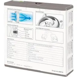 Кулер до корпусу Arctic BioniX P120 - Grey/White (ACFAN00167A) - мініатюра 7