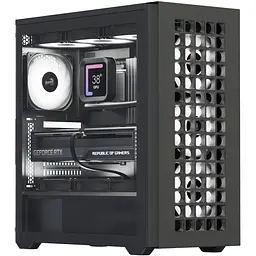 Корпус Aerocool D502A-G-BK-v1 Black без БП (ACCM-DS02043.11) - мініатюра 1