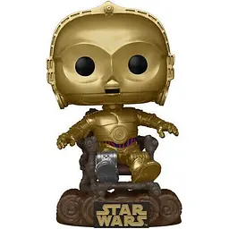 Фігурка Funko Pop Фанко Поп Star Wars C-3PO Зоряні Війни Сі-3ПО 10 см FP SW CPO 609 - мініатюра 2