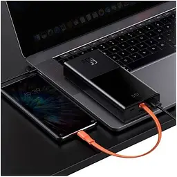 Портативна батарея Baseus Elf Digital Display 65W 20000mAh PPJL000001 чорна - мініатюра 7