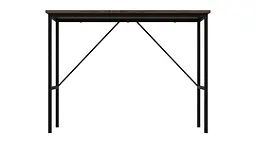 Стіл письмовий Line Тайм Ferrum-decor 750x1000x600 Чорний метал ДСП Дуб Сонома Трюфель 16 мм (FRD-104875) - мініатюра 5
