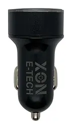 Автомобільний зарядний пристрій XON UniLink QC3.0+2.4A Black (CU002A30DB 3470) - мініатюра 5