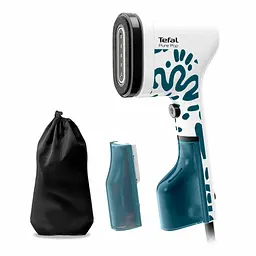 Tefal Відпарювач компактний Pure Pop Home & Travel, 1300Вт, 70мл, постійна пара - 20гр, біло-синій