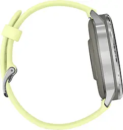 Смарт-годинник Garmin Venu 4 45 mm Silver with Citron Silicone Band (010-03014-02) - мініатюра 3