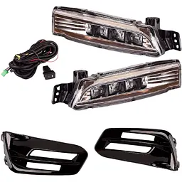 LED Протитуманні фари для Honda Accord 2017-12V 7W з проводкою Комплект (HD-916L)