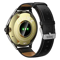 Смарт-годинник Hoco Y39 43mm, 280 mAh, IP67 Smart watch (call version) Black (6942007673259) - мініатюра 4