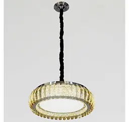 Стельова кришталева LED-люстра Artlight MT005/500CH, хром і медове скло, 100 Вт, від 10-18 м² - мініатюра 7