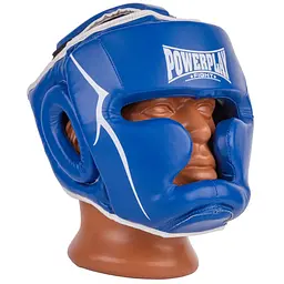 Боксерський тренувальний шолом Power Play 3100 PU, Blue тренувальний - XS - мініатюра 6