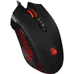 Миша Bloody A4Tech V9M Extra Fire Button USB Black (V9M (Black)) - мініатюра 2