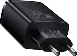 Зарядний пристрій Baseus Compact Quick Charger 2U+C 30W EU black (CCXJ-E01)