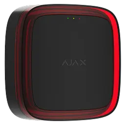 Бездротовий світловий адресний пожежний сповіщувач Ajax EN54 FireProtect (VAD) Jeweller Black