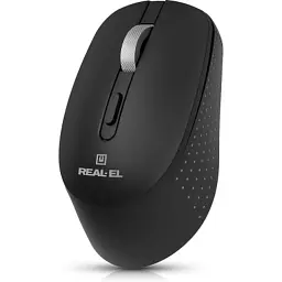Мишка REAL-EL RM-380W Wireless Black (EL123200057) - мініатюра 6
