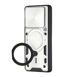 Чохол Full Protection JS Magnetic Xiaomi Redmi Note 14 4G Global Silvery - мініатюра 3