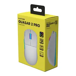 Мышка HATOR Quasar 2 PRO wireless (HTM561WC) white/cyan - миниатюра 5