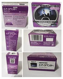 Ароматизатор Eikosha A37 Samurai Man SPIRIT REFILL крейдяний для автомобіля оригінал Японія - мініатюра 11