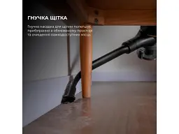 Вертикальний + ручний пилосос (2 в 1) Dreame R10 Pro Black - мініатюра 8